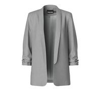 PIECES PCBOSELLA Blazer pour femme, Gris clair chiné, XXL