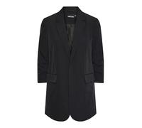 PIECES Pcbosella New 3/4 Long Blazer Mm, Noir, XL