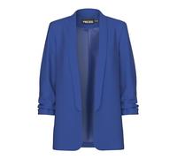 PIECES PCBOSS 3/4 Blazer Noos, Bleu Mazarine, S Femme