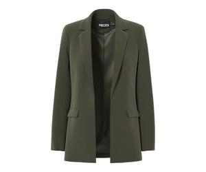 Pieces Pcbozzy LS Loose Blazer Noos BC Forest Night, M Femmes, Forest Night., M