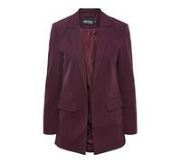 PIECES PCBOZZY LS Loose Blazer Noos BC, Grape Wine, XL Femme