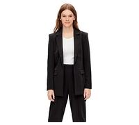 PIECES PCBOZZY LS Loose Blazer Noos BC, Noir, S Femmes
