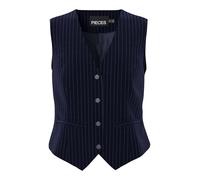PIECES Pcbozzy Vest Noos Pinstripe Exp BC Gilet de Costume Femme