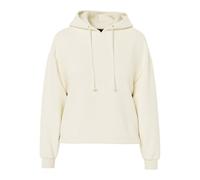 PIECES PCCHILLI LS Hoodie Noos BC Sweatshirt Capuche, White Pepper, M Femme