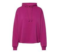 PIECES Pcchilli Ls Noos BC Sweat à Capuche Sweatshirt, Fuchsia, L Femme