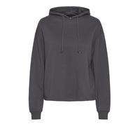 PIECES Pcchilli Ls Noos BC Sweat à Capuche Sweatshirt, Gris foncé, S Femme