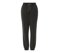 PIECES Pcchilli Pantalon de survêtement délavé Noos BC, Noir, XL