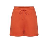 PIECES Pcchilli Summer Hw Short Noos, Tangerine Tango, XL Femme