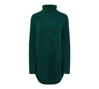 Pieces PCELLEN LS Long Knit Noos BC QX, Pull en Tricot Femme, Trekking Green,