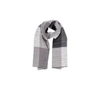 Pieces - Écharpe Écologique à Carreaux Gris - Femme - Accessoires - Noir - Taille: ONE Size