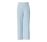 PIECES Pcflora Hw Wide Pants BC, Bleu Ciel, M