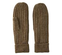 PIECES PCJESLIN Wool Mittens Noos BC Moufles en Laine, fossile, Taille Unique Femme