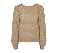 PIECES Pcjessica Ls Reversible Knit BC Pull-Over Femme