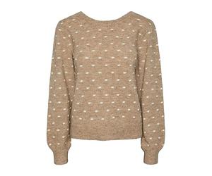 PIECES Pcjessica Ls Reversible Knit BC Pull-Over Femme