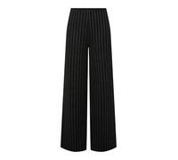 PIECES Pcjiannah Hw Wide Pants JRS, Noir, XL Femmes