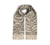PIECES PCJIRA WOOL SCARF NOOS 17083758 pour femme, Poivre blanc/Oop : tigre, taille unique