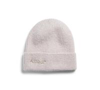 PIECES Pcjoba Capuche BC Bonnet, Casquette Blanche Grise-Détails : Gold Lurex, Taille Unique Femme