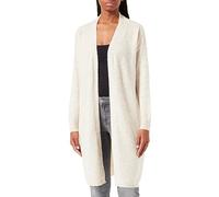 Pieces Pcjuliana Ls Long Knit Cardigan Noos Bc Cardigan, Femme, Gris Whitecap, S