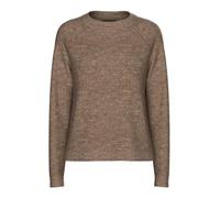 PIECES PCJULIANA LS O-Neck Knit Noos BC Sweater, fossile, XS Femme