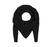 PIECES Pcjuliana Noos BC Écharpe Triangulaire, Noir, Taille Unique Femme