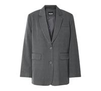 PIECES Pckamil Ls Blazer Ample Noos BC, Gris foncé mélangé, XXL