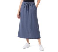 PIECES PCKARTER HW MIDI Skirt BC, Jupe mi-Longue Femme, Ombre Blue,