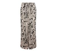 PIECES Pckimmie Hw Pantalon BC Tissu, Gris argenté/Graphique, XS Femme