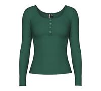 PIECES Pckitte Ls Top Noos Bc Femme haut, Trekking Green, M