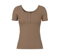 PIECES Pckitte Ss Top Noos Bc Femme T-shirt, Fossile, S