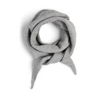 PIECES Pckomma Noos Bc Écharpe triangulaire, Mélange de gris moyen., taille unique