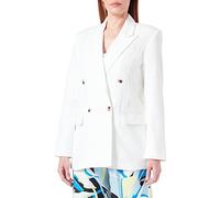 PIECES Pckyza Blazer surdimensionné BC, Cloud Dancer, S Femme