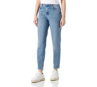 PIECES Pcleah Mom Hw Ank Lb110-ba/noos, Jean slim Femme, Bleu (Light Blue Denim), W27 (Taille fabricant: Small)