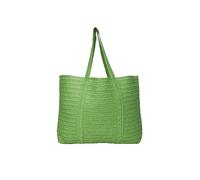 PIECES Pcloma Straw Shopper, Sac Femmes, Vert Poison, Taille Unique