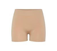 PIECES Pclondon Mini Shorts Noos Boxer, Beige (Nature Nature), 38 (Taille Fabricant: M/L) Femme