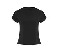 Pieces Pcmadison SS Mock Neck Tee Noos BC, Noir, M Femmes