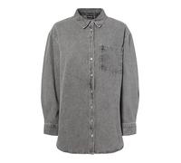 Pieces Maisie Long Sleeve Shirt Gris XL Femme