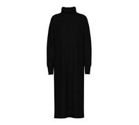 PIECES PCMALOU LS Noos BC Robe en Tricot à col roulé, Noir, XL