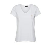 PIECES Pcmiu SS T-Shirt FC BC, Blanc éclatant, M Femmes