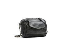 PIECES Pcnaina Leather Cross Over, Sacs bandoulière femme, Noir (Black), 5,5x14x20 cm (B x H T)
