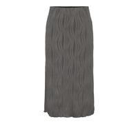 PIECES Pcnannika Hw Midi Jupe BC, Gris foncé, M