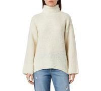 Pieces Pcnatherine Ls Haut Neck Knit Bc Sweater, Femme, Bouleau/Détails : Mélange, XS