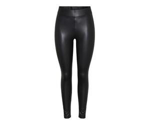 PIECES Pcnew Shiny Hw Leggings Noos Slacks pour Femme, Noir, XS