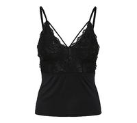 PIECES Pcnichelle Strap Top Noos Femme Tricot, Noir, M