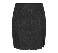 PIECES Pcnicki HW Jupe en Dentelle, Noir, S