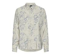 PIECES Pcnier Ls Fold Up T-Shirt BC Chemisier à Manches Longues, Peyote/AOP : Toile, L Femme