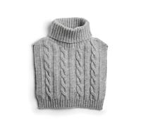 PIECES Pcnollie Cache-Cou BC Bandeau, Mélange de Gris Moyen, Taille Unique Femme