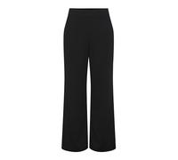 Pieces Pcnula Hw Pantalon Large Noos, Noir, L / 32L Femme