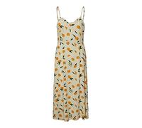 PIECES PCNYA Slip Ankel Dress BF BC, Robe aux Femmes, Birch/AOP:Lemon, XS