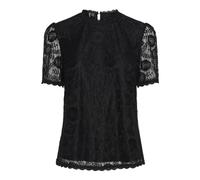 Vêtements Pieces Pcolline Ss Lace Top Noos pour Accessoires S