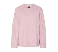 PIECES Pcorly Ls O-Neck Oversize Knit Pwp BC, Dawn Rose, XL Femme